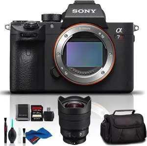 Sony Alpha a7R III Mirrorless Digital Camera with 12-24mm Lens - Plus Kit