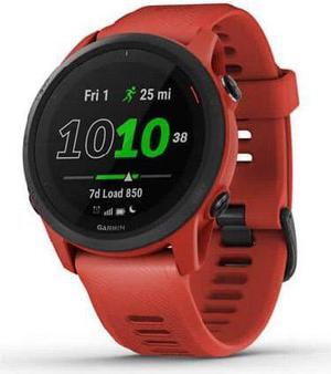 Garmin Forerunner 745, GPS Running Watch, Detailed Training Stats and On-Device Workouts, Essential Smartwatch Functions, Red