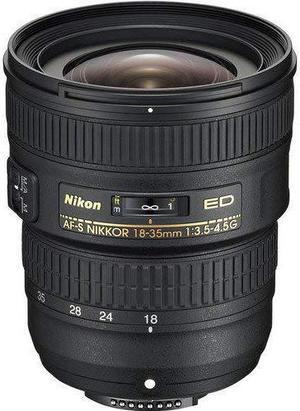 Nikon AF-S FX NIKKOR 18-35mm f/3.5-4.5G ED Zoom Lens with Auto Focus for Nikon DSLR Cameras International Version
