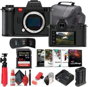 Leica SL2-S Mirrorless Digital Camera Body Only Graphic Bundle
