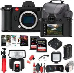 Leica SL2-S Mirrorless Digital Camera (Body) (10880) Extra Storage Bundle