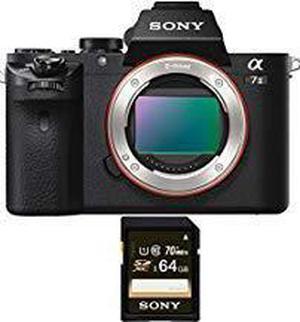 Sony Alpha a7II Mirrorless Digital Camera (Body Only) + Sony 64 GB SD Card