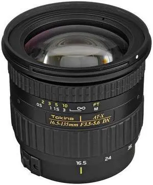 Tokina 16.5-135MM F/3.5-5.6 DX Zoom Lens for Nikon Digital SLR Cameras - ATXAF635DXN