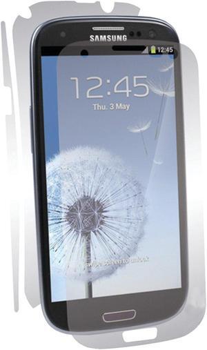 BodyGuardz BZ-USG3-0412 UltraTough Optically Clear Full Body Protectors with Anti-Microbial-Gel/Dry Apply for Samsung Ga