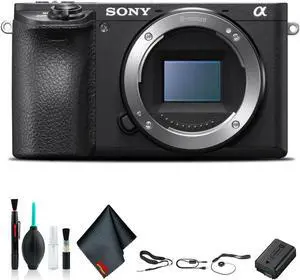 Sony Alpha a6500 Mirrorless Camera ILCE6500/B Starter Kit