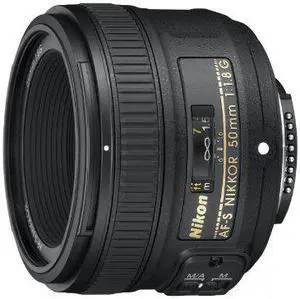 NIkon AF-S NIKKOR 50mm f/1.8G Len [International version, No warranty]