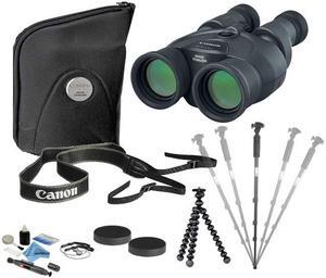 Canon 12x36 is III Image Stabilized Binoculars Advanced Bundle