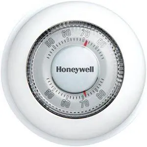 Honeywell T87K1007 Heat Only Thermostat (2 Pack) - White