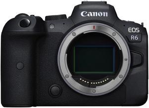 Canon EOS R6 FullFrame Mirrorless Camera Body Only