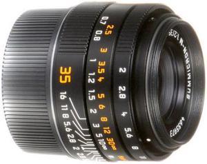 Leica ummicron-M 35mm f/2 ASPH Lens - Black