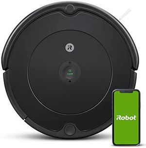 Refurbished iRobot Roomba 692 Robot VacuumWiFi Connectivity Personalized Cleaning Recommendations Works with Alexa Good for Pet Hair Carpets Hard Floors SelfCharging Charcoal Grey