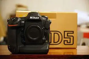 Nikon D5 20.8 MP FX-Format Digital SLR Camera Body (CF Version) (International Version) No Warranty