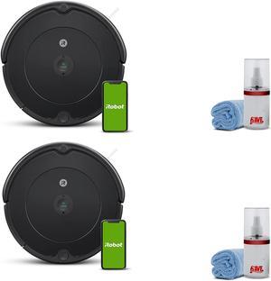 2-Pack iRobot Roomba 692 Robot Vacuum- Charcoal Grey With 2 Screen Cleaners