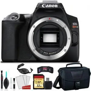 Canon Rebel SL3 Camera (Body Only) (Kit Box) - Bundle with 32GB Card