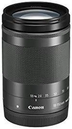 Canon EF-M 18-150mm f/3.5-6.3 IS STM Lens (Graphite) (Renewed)