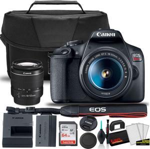 Canon EOS 250D (Rebel SL3) DSLR Camera w/ 18-55mm IS STM Lens (International Model)