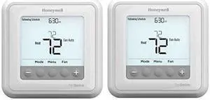 Honeywell TH6210U2001 T6 Pro Programmable Thermostat (Pack of 2)