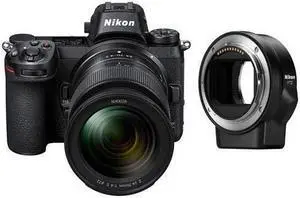 Nikon Z7 FX-Format Mirrorless Camera Z 24-70mm Lens & Mount Adapter (Renewed)