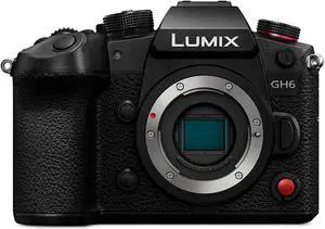 Panasonic LUMIX GH6, Mirrorless Micro Four Thirds Camera Body (DC-GH6BODY)