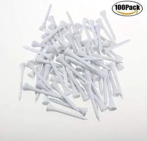 Izzo Golf Wood Tees 2 1/8 White (100 count)