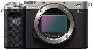 Sony Alpha 7C Full-Frame Mirrorless Camera - Silver (ILCE7C/S)
