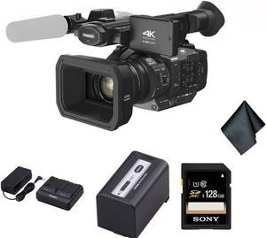 Panasonic 4K Premium Professional Camcorder - Starter Bundle with 1 Year Extended Warranty