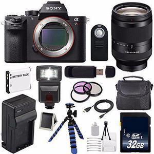 Sony Alpha a7R II Mirrorless Digital Camera (International Model) + Sony FE 24-240mm f/3.5-6.3 OSS Lens + 72mm 3 Piece Premium Bundle