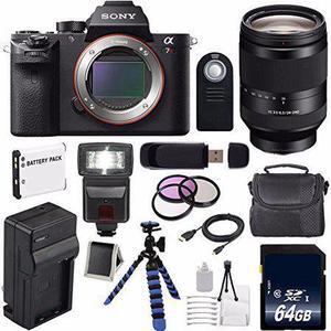 Sony Alpha a7R II Mirrorless Digital Camera (International Model) + Sony FE 24-240mm f/3.5-6.3 OSS Lens + 72mm 3 Piece Ultimate Bundle