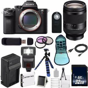 Sony Alpha a7R II Mirrorless Digital Camera (International Model) + Sony FE 24-240mm f/3.5-6.3 OSS Lens + 72mm Filters Advanced Bundle