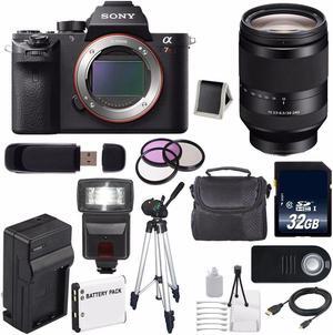 Sony Alpha a7R II Mirrorless Digital Camera (International Model) + Sony FE 24-240mm f/3.5-6.3 OSS Lens + 72mm Filter Set Bundle