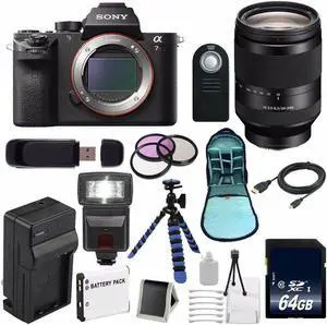 Sony Alpha a7R II Mirrorless Digital Camera (International Model) + Sony FE 24-240mm f/3.5-6.3 OSS Lens + 72mm 3 Piece Extreme Bundle