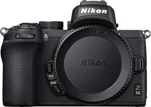 Nikon Z 50 DX-Format Mirrorless Camera Body, Black (Renewed)
