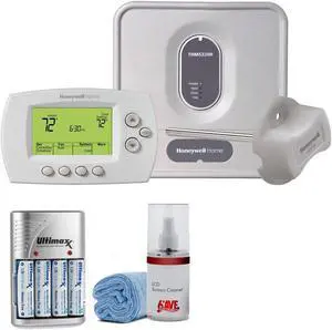 Honeywell Programmable Redlink Enabled Wireless Focuspro Thermostat Kit with 4 AA Batteries