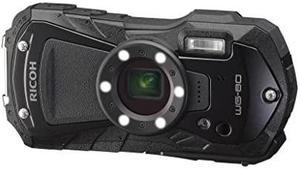 Ricoh WG-80 Black Waterproof Digital Camera Shockproof Freezeproof Crushproof 03123