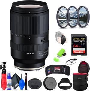 Tamron 18-300mm f/3.5-6.3 Di III-A Lens for Sony E + Accessories (INT Model)