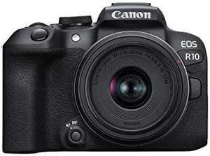Canon EOS R10 Mirrorless Camera wRFS1845mm f4563 is STM Lens Kit