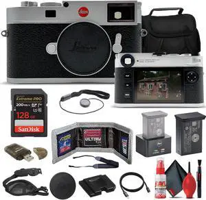 Leica M11 Digital Rangefinder Camera (Silver) + 6Ave Accessory Kit