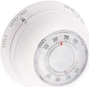 Honeywell T87N1000 Tradeline Thermostat Electronic, Heat/Cool, White
