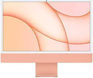 2021 Apple iMac (24-inch, Apple M1 chip with 8core CPU and 8core GPU, 8GB RAM, 256GB) - Orange