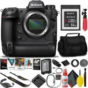 Nikon Z9 Mirrorless Camera Body (1669) with 32GB XQD Card + Software (INTL)