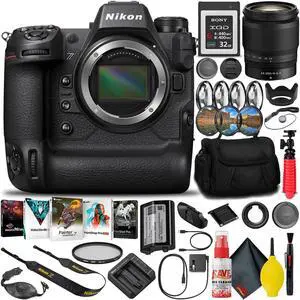 Nikon Z9 Mirrorless Camera (1669) with 24-200mm Lens + 32GB XQD Card (INTL)