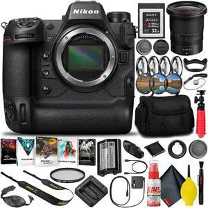 Nikon Z9 Mirrorless Camera (1669) with 14-30mm Lens + 32GB XQD Card (INTL)