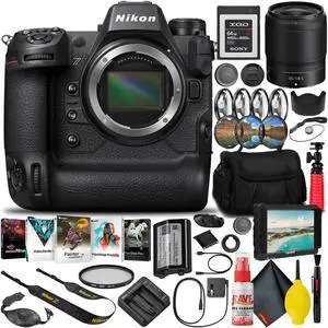 Nikon Z9 Mirrorless Camera (1669) with 35mm Lens + 64GB XQD Card (INTL)