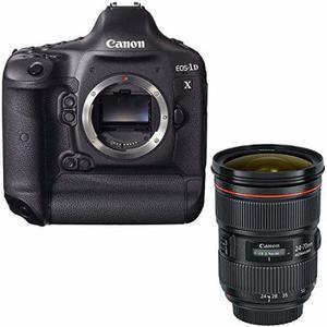 Canon EOS-1D X DSLR Camera (Body Only) + Canon EF 24-70mm f/2.8L II USM Lens Bundle