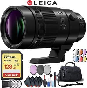 Panasonic Leica DG Elmarit 200mm f/2.8 POWER O.I.S. Lens Complete Accessory Kit with Corel Photo Essentials Software (Mac)
