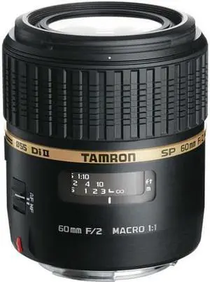 Tamron AF 60mm f/2.0 SP DI II LD IF 1:1 Macro Lens for Sony Digital SLR Cameras (Model G005S) (International Model)
