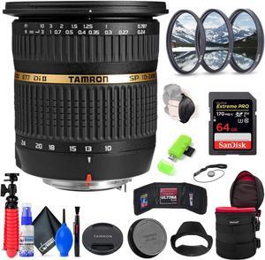 Tamron SP AF 10-24mm f / 3.5-4.5 DI II Lens For Pentax+ Accessories (INT Model)