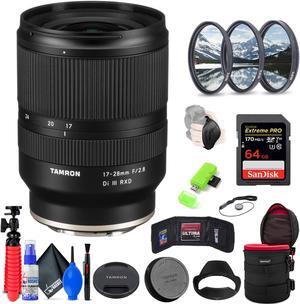 Tamron 17-28mm f/2.8 Di III RXD Lens for Sony E + Accessories (INTL Model)