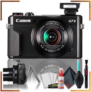 Canon PowerShot G7 X Mark II Digital Camera (International Model) + Cleaning Kit