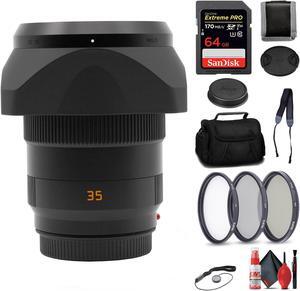 Leica APO-SUMMICRON-SL 35mm f/2 Lens for SL & T System Cameras + Accessories